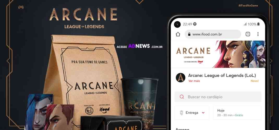 Riot Games e iFood lançam restaurante para promover Arcane
