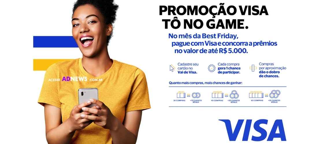 Visa lança a promoção “Tô no Game”