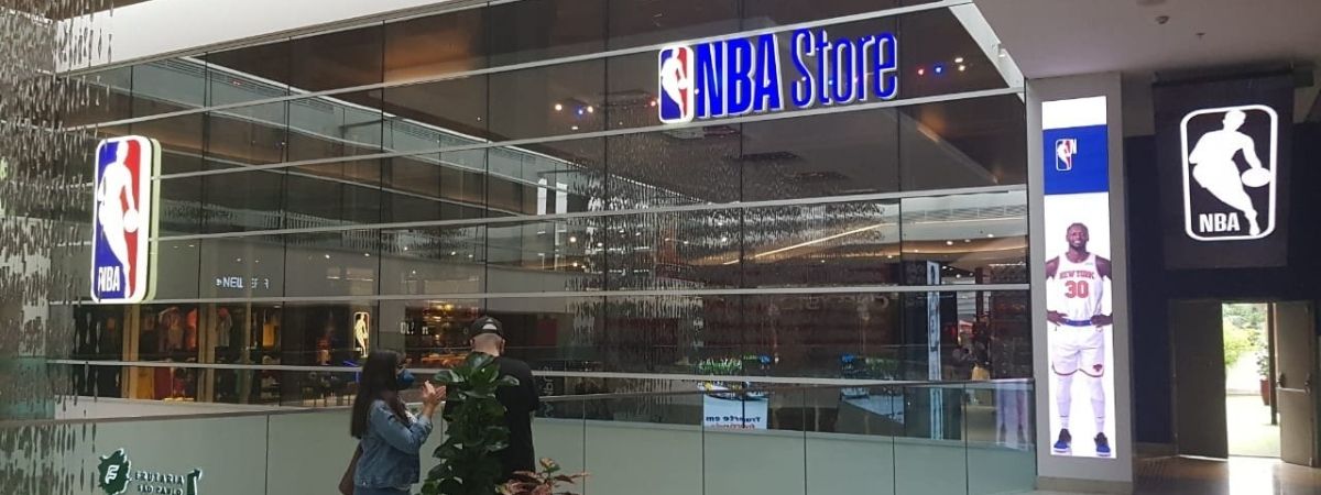 NBA inagura maior loja da América Latina em São Paulo