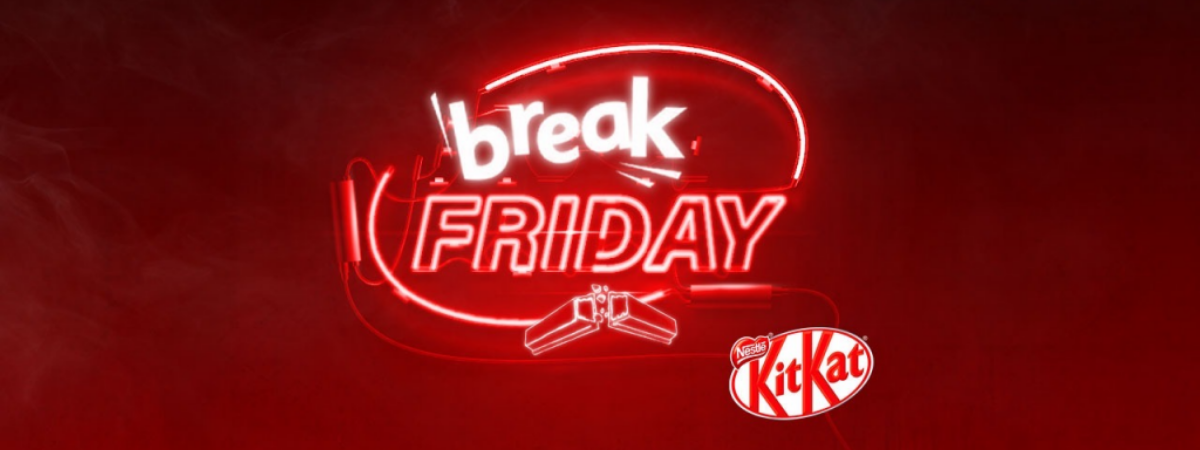KitKat surpreende com um “break” após a Black Friday