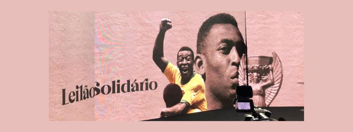 Pelé e o leilão alusivo aos seus 20 gols mais bonitos