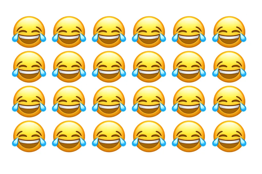 ‘Lágrimas de alegria’ é mais uma vez o emoji mais usado