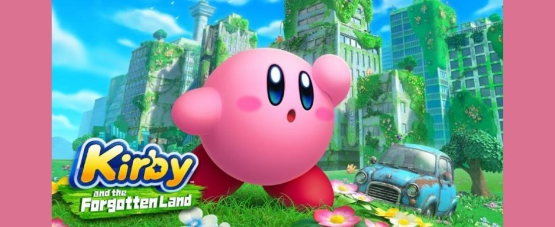Kirby and the Forgotten Land ganha data de lançamento e trailer