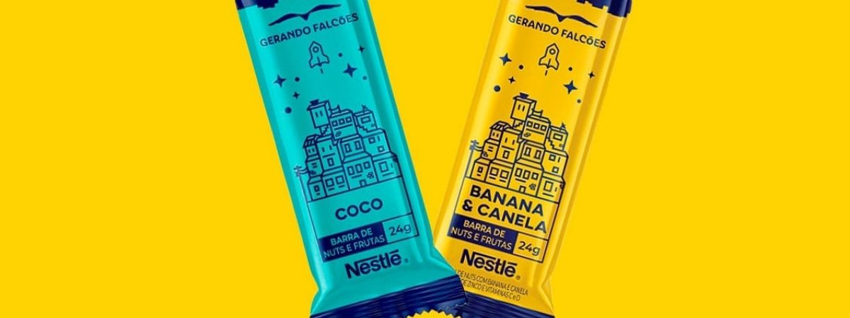 Nestlé e Gerando Falcões lançam primeiro produto social