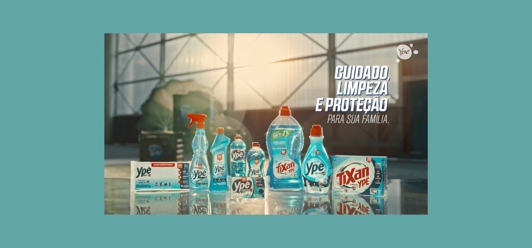 Ypê Antibac ganha campanha da DPZ&T, inspirada no cinema