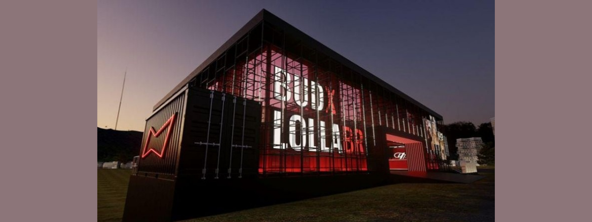 Budweiser traz encontros de artistas e cria estúdio de conteúdo no Lolla