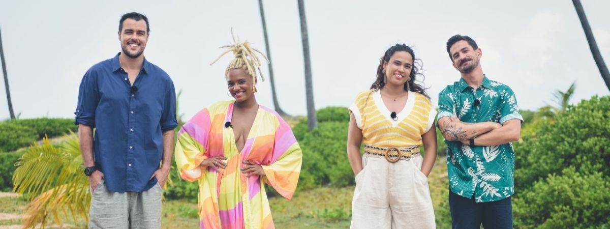 Jéssica Ellen e Joaquim Lopes estreiam em “Cook Island – Ilha do Sabor”