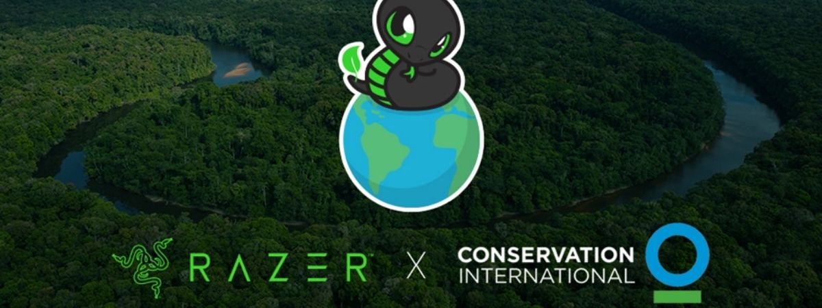 Razer celebra marca de 1 milhão de árvores salvas