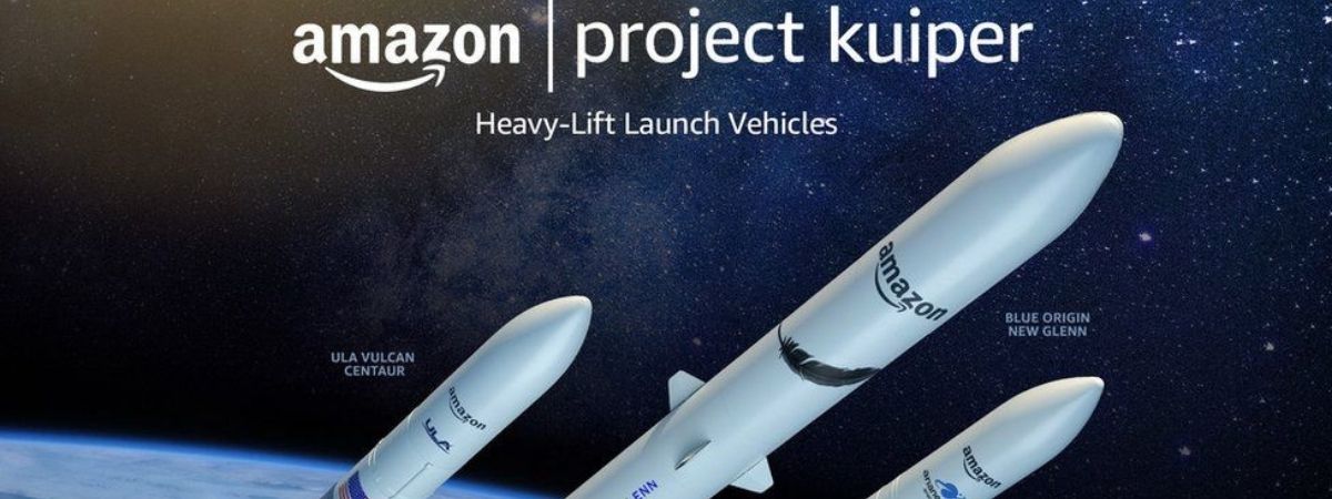 Amazon assegura foguetes para seu projeto de banda larga
