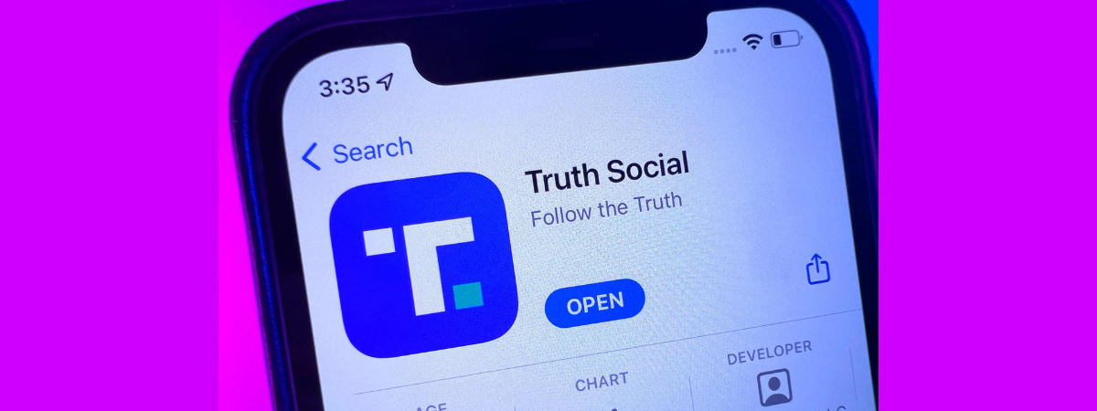 O aplicativo Truth Social de Trump é considerado um desastre
