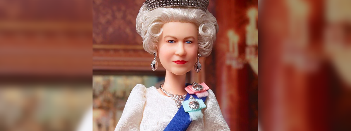 Rainha Elizabeth II vira boneca Barbie em celebração de 70 anos do reinado