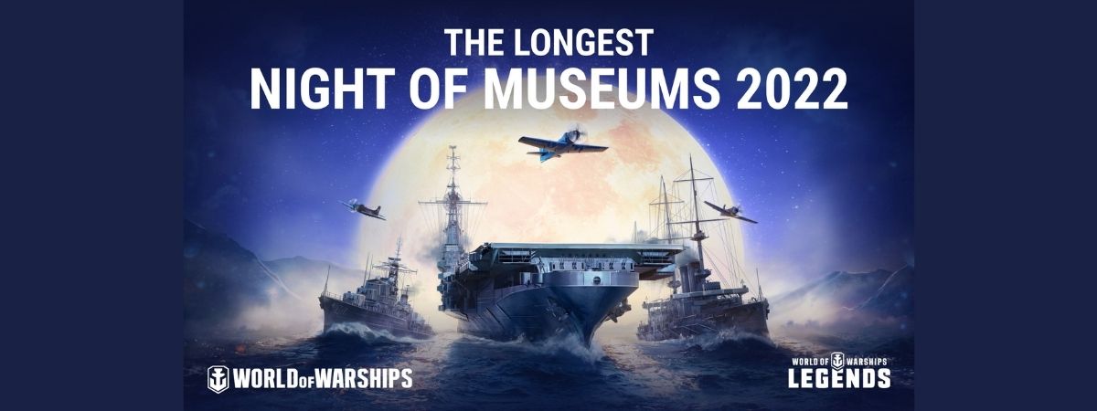 World of Warships anuncia Longest Night of Museums 2022
