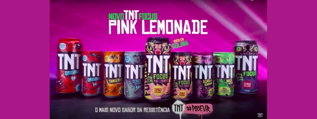 TNT Energy Drink lança novo sabor exclusivo