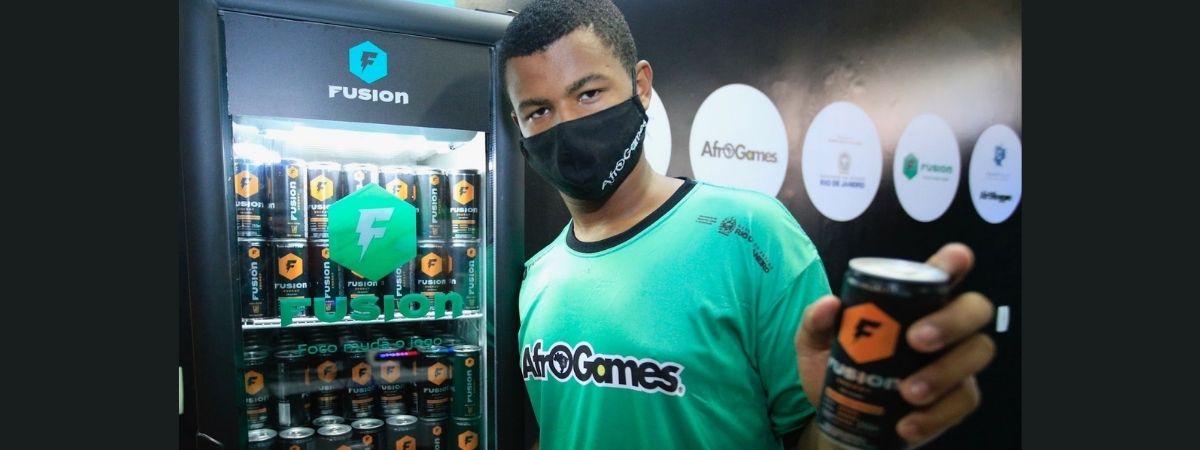 AfroGames renova patrocínio com a Fusion para levar esports nas favelas
