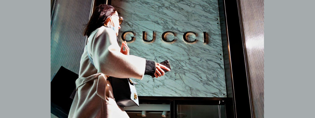 Lojas Gucci vão aceitar criptomoedas nos EUA