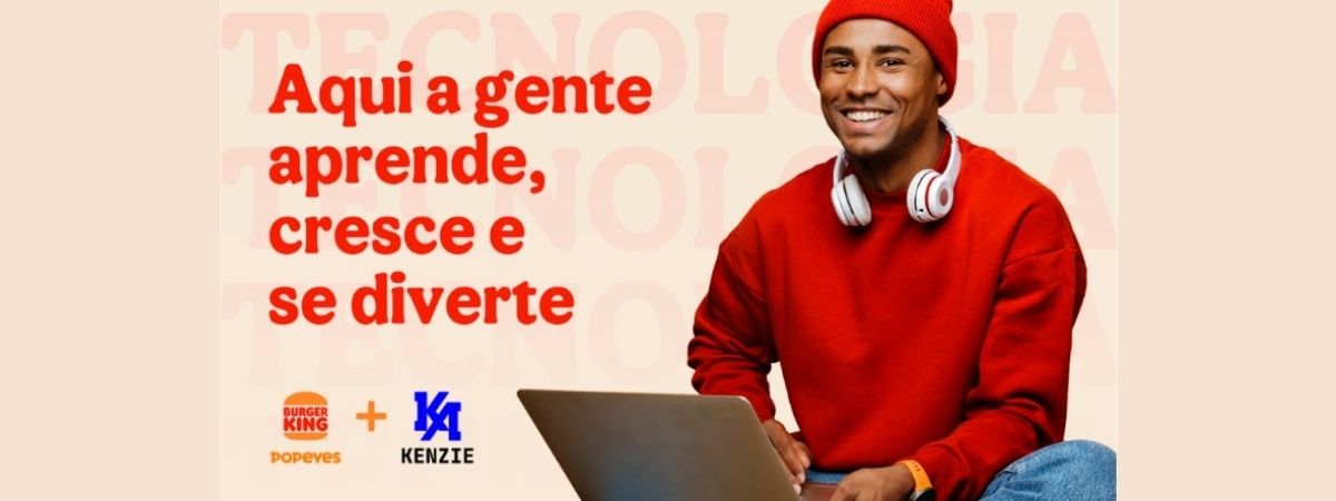 Burger King Brasil e Kenzie oferecem curso de programação gratuito