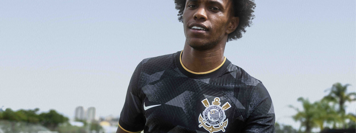 Corinthians e Nike apresentam Camisa II para a temporada 2022