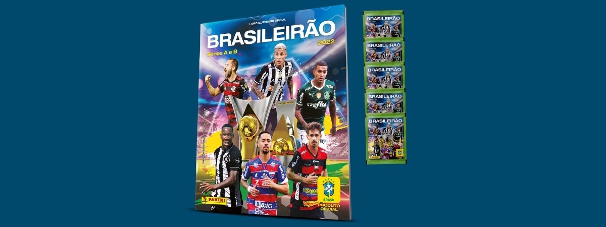Álbum De Figurinhas Brasileirão 2022 - Oficial Panini - Álbum de