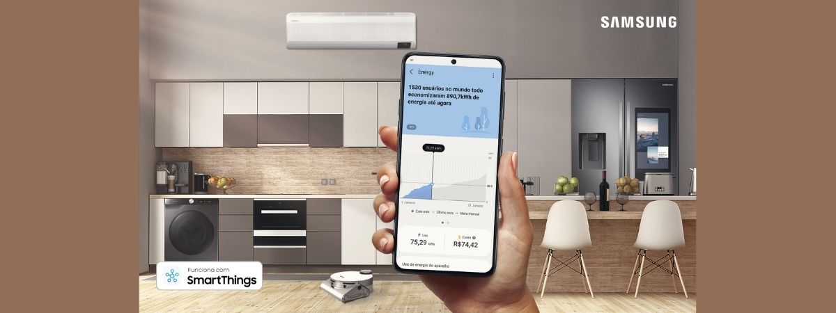 Samsung anuncia função que ajuda a monitorar e gerenciar consumo de energia