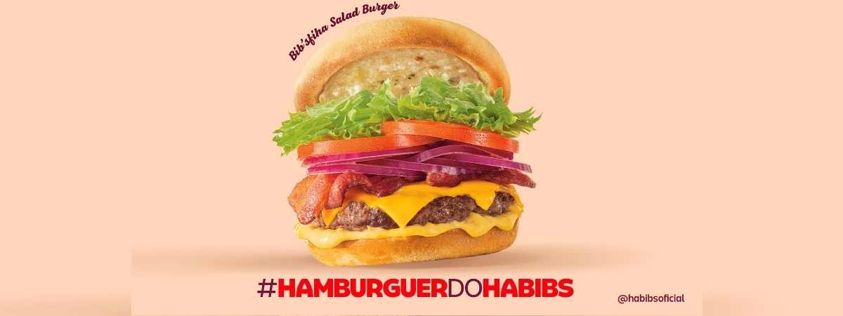 Habib’s apresenta o primeiro hambúrguer de esfiha do Brasil