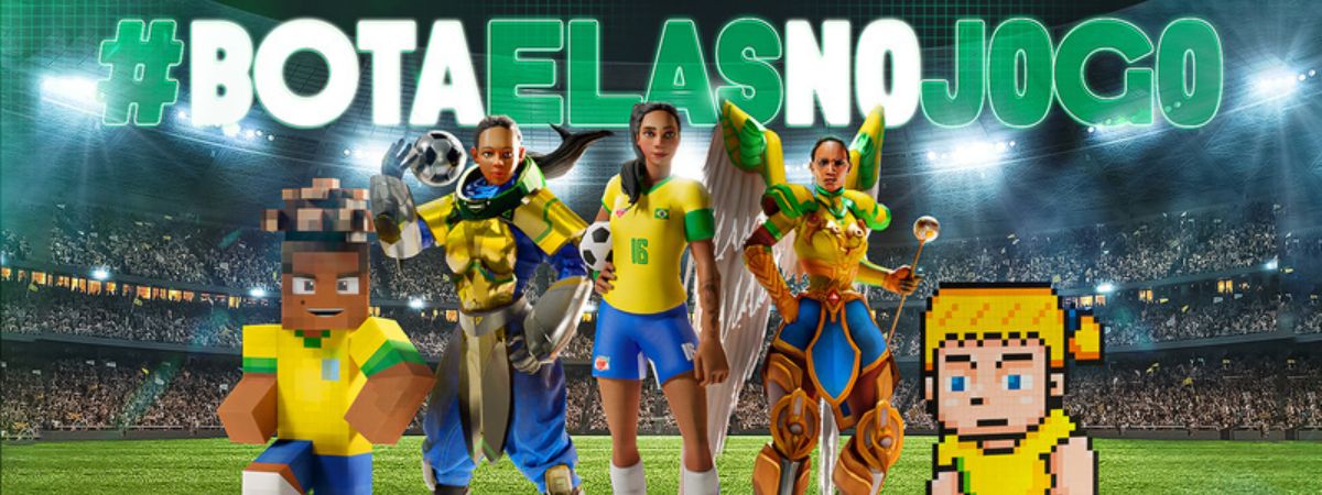 Guaraná Antarctica inclusão de jogadoras brasileiras nos games