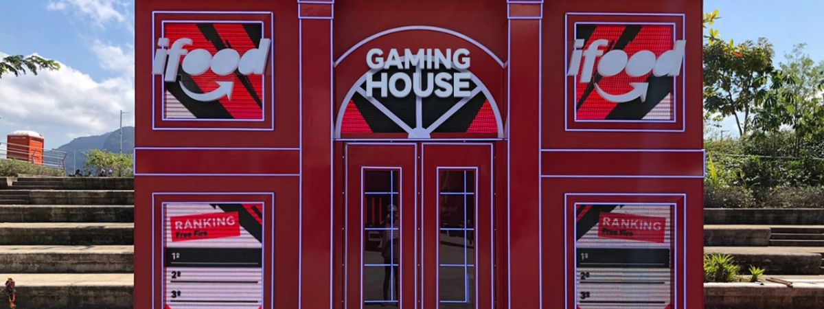 iFood constrói Gaming House no Rock in Rio 2022