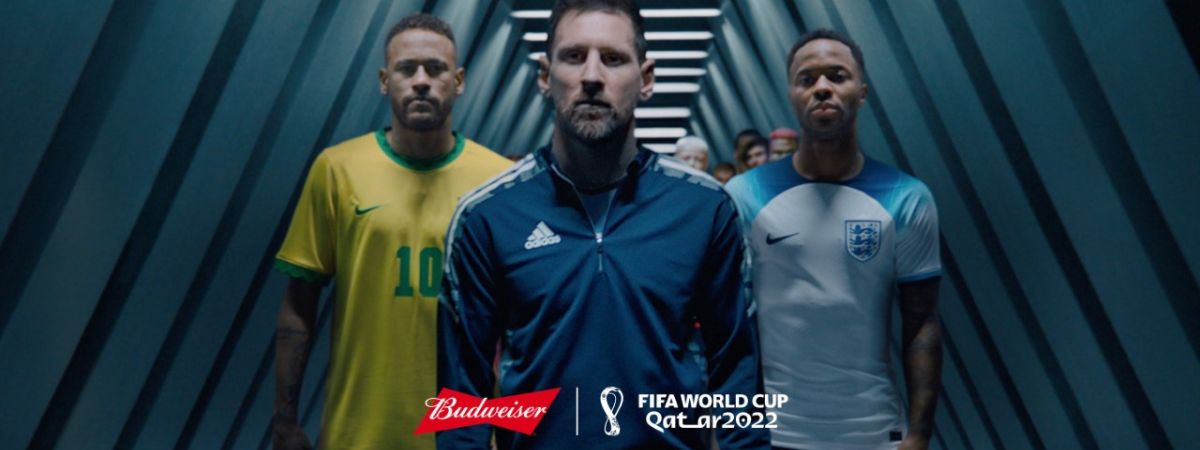 Budweiser anuncia a volta da Copa do Mundo com campanha global cheia de estrelas