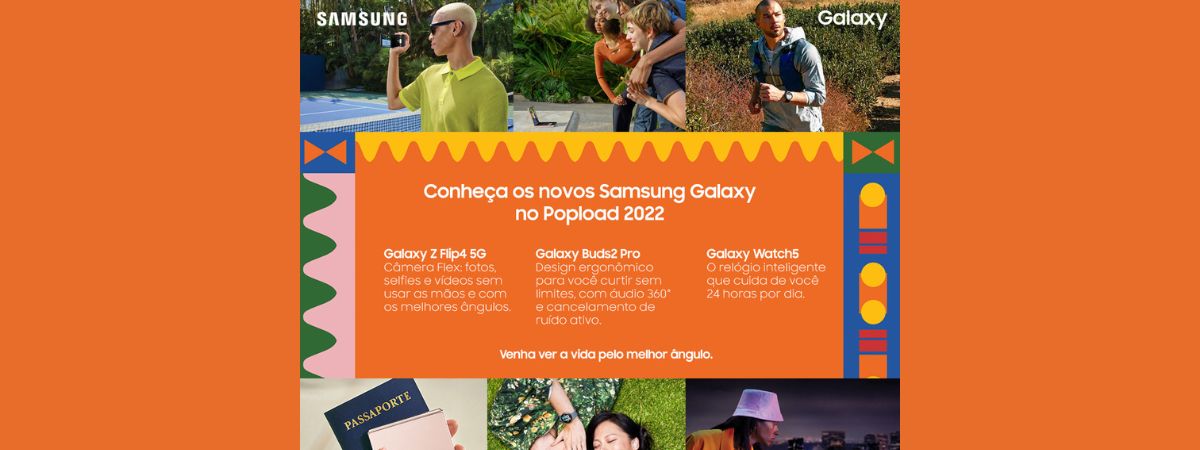 Samsung Galaxy marca presença no POPLOAD Festival 2022