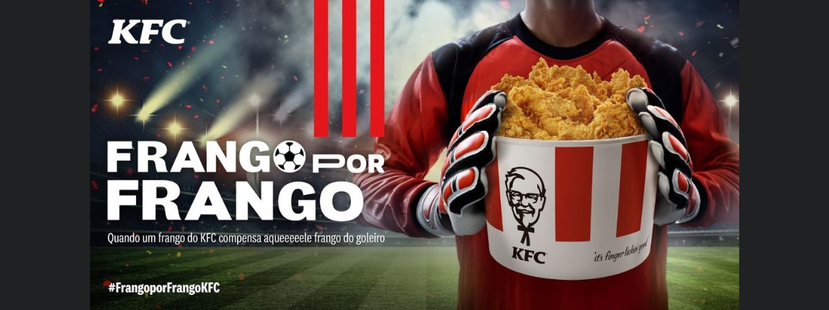 Campanha da KFC premia maiores frangos do futebol