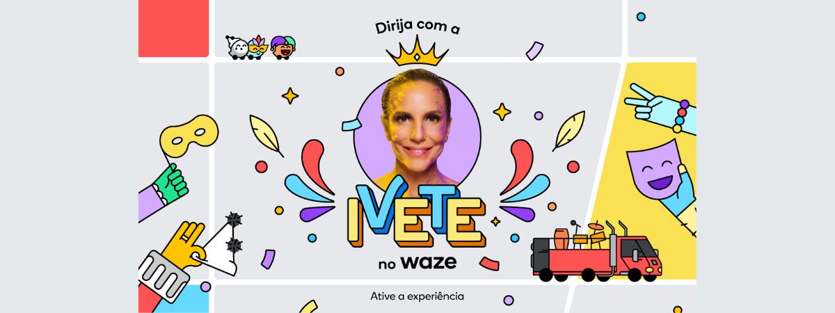 Ivete Sangalo é a voz do Waze para o Carnaval
