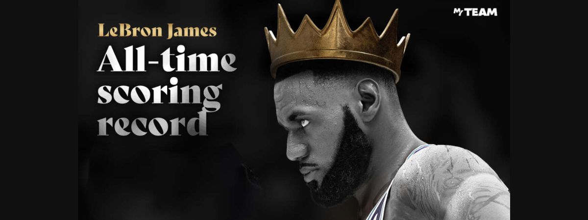 NBA 2K23 Honoring LeBron's New Scoring Record In Game '