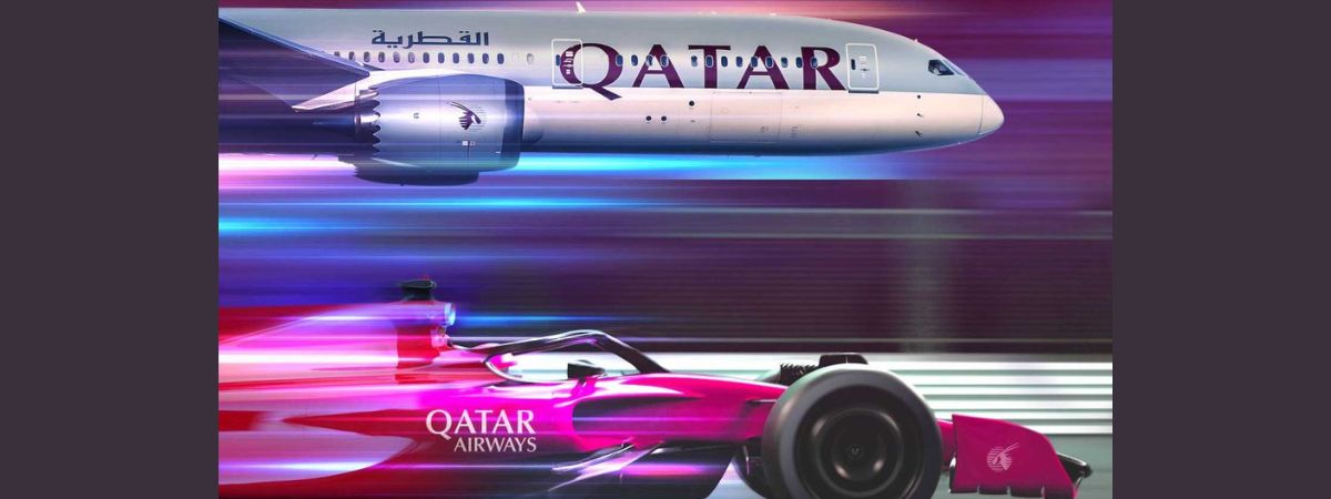 Qatar Airways chega ao circuito como companhia aérea oficial e parceira global da Fórmula 1