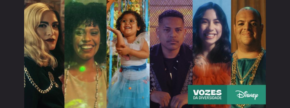 Vozes da Diversidade é a nova campanha da The Walt Disney Company Brasil