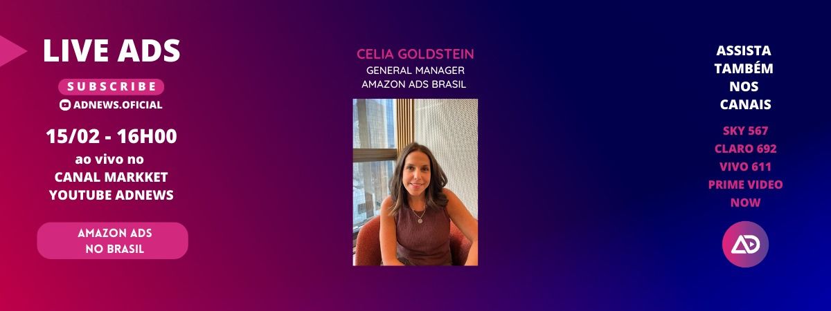 LIVEADS da semana traz Celia Goldstein