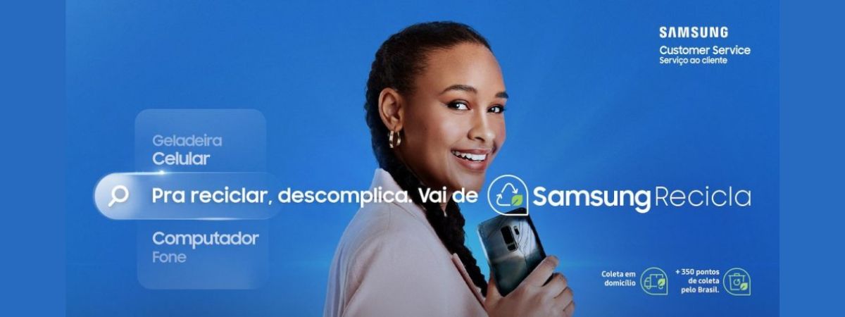 Samsung anuncia novo nome de seu programa de reciclagem