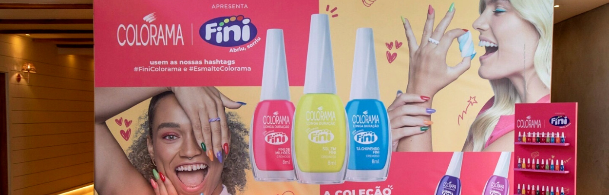 Colorama e Fini lançam linha de esmaltes com fragrância