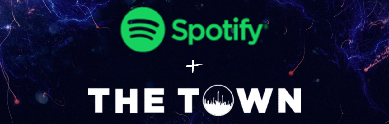 Faltando 100 dias, The Town e Spotify selam parceria