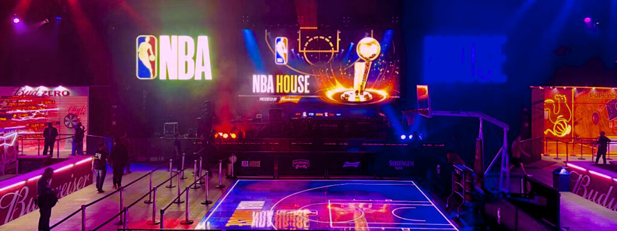 NBA House recebe fãs com interatividade em SP