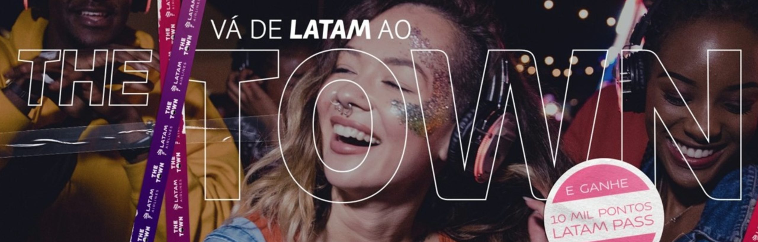 LATAM Pass dá 10 mil pontos em voos para festival de SP