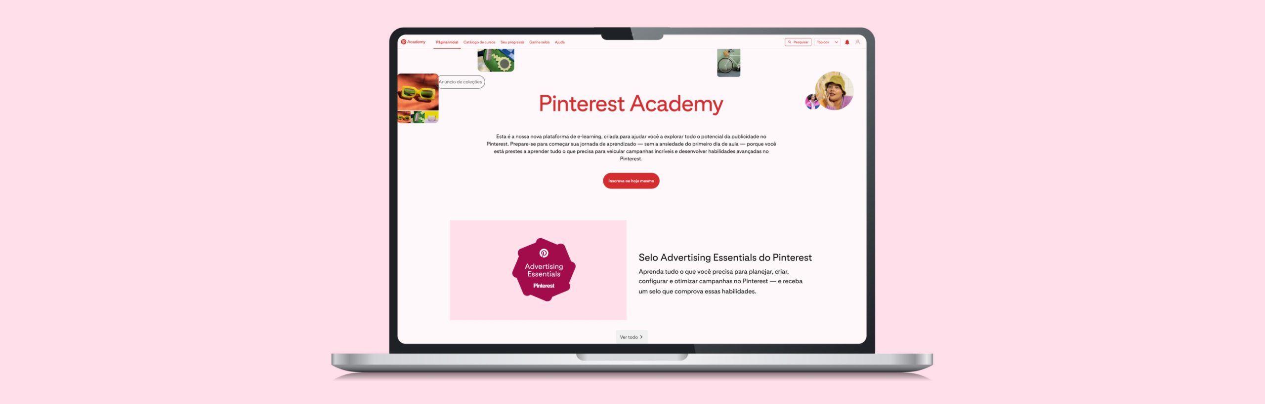 Pinterest Academy oferece cursos gratuitos no Brasil