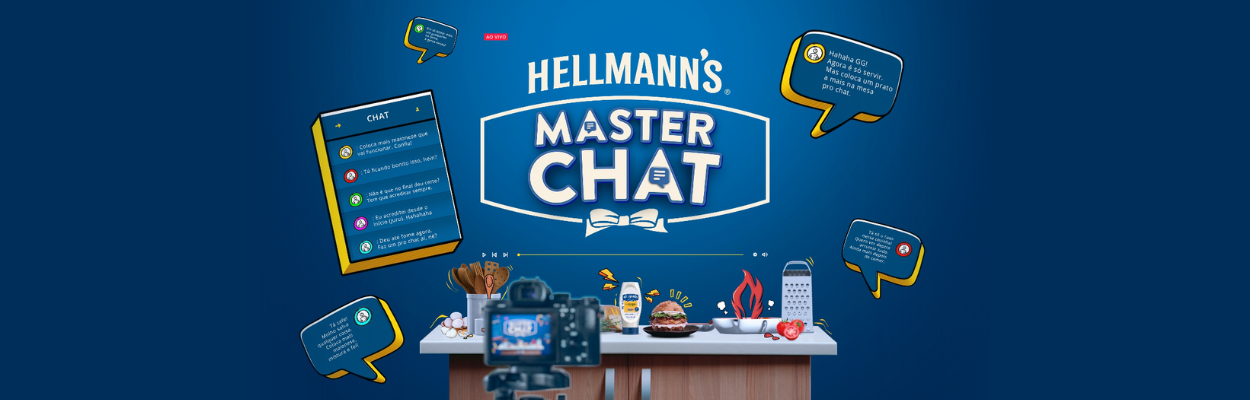 Hellmann's convida gamers para preparar snacks em desafio ao vivo