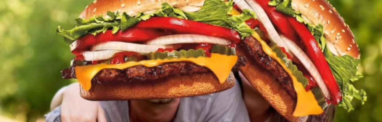 Burger King sugere troca de ‘fotos fake’ por desconto