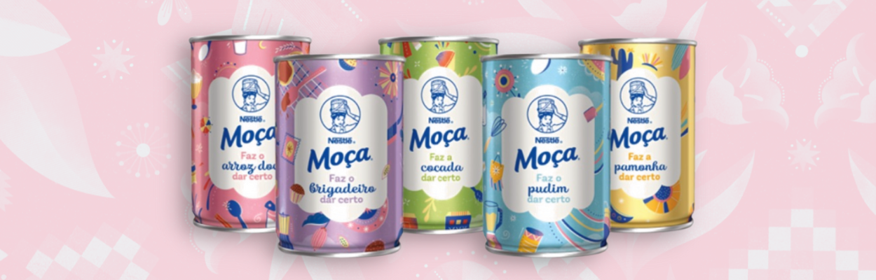 Nestlé lança latas colecionáveis de Leite Moça