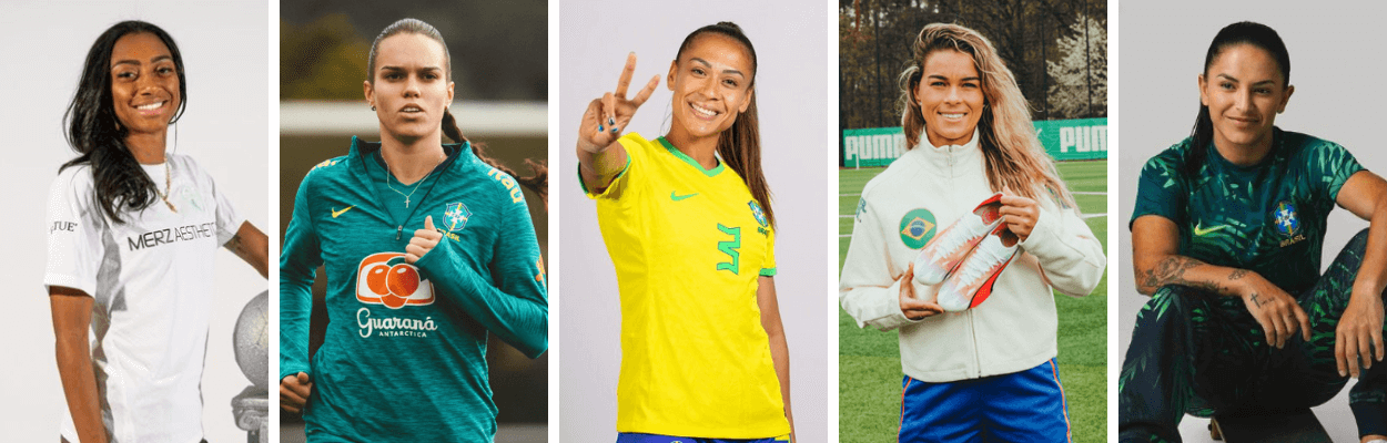 Seleção Brasileira além de Marta: 5 meninas de ouro já descobertas pelas marcas