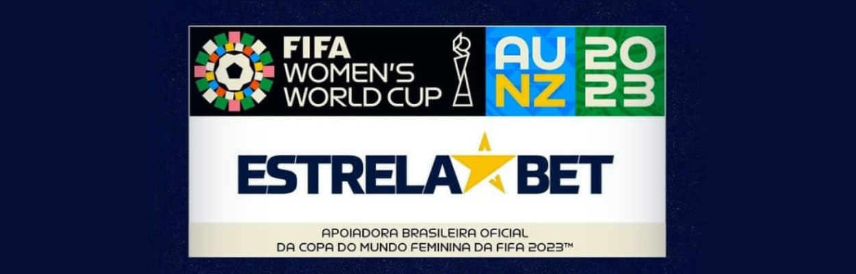 EstrelaBet é anunciada apoiadora oficial brasileira da Copa do Mundo Feminina