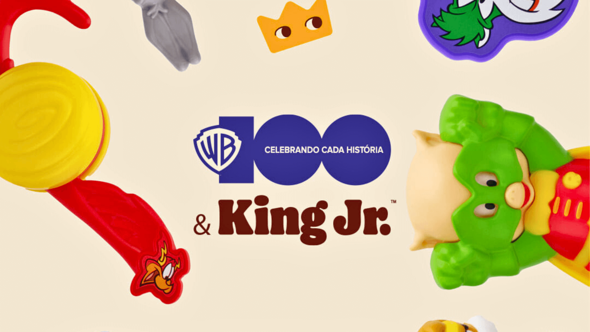 Burger King celebra centenário da Warner Bros. com personagens da DC