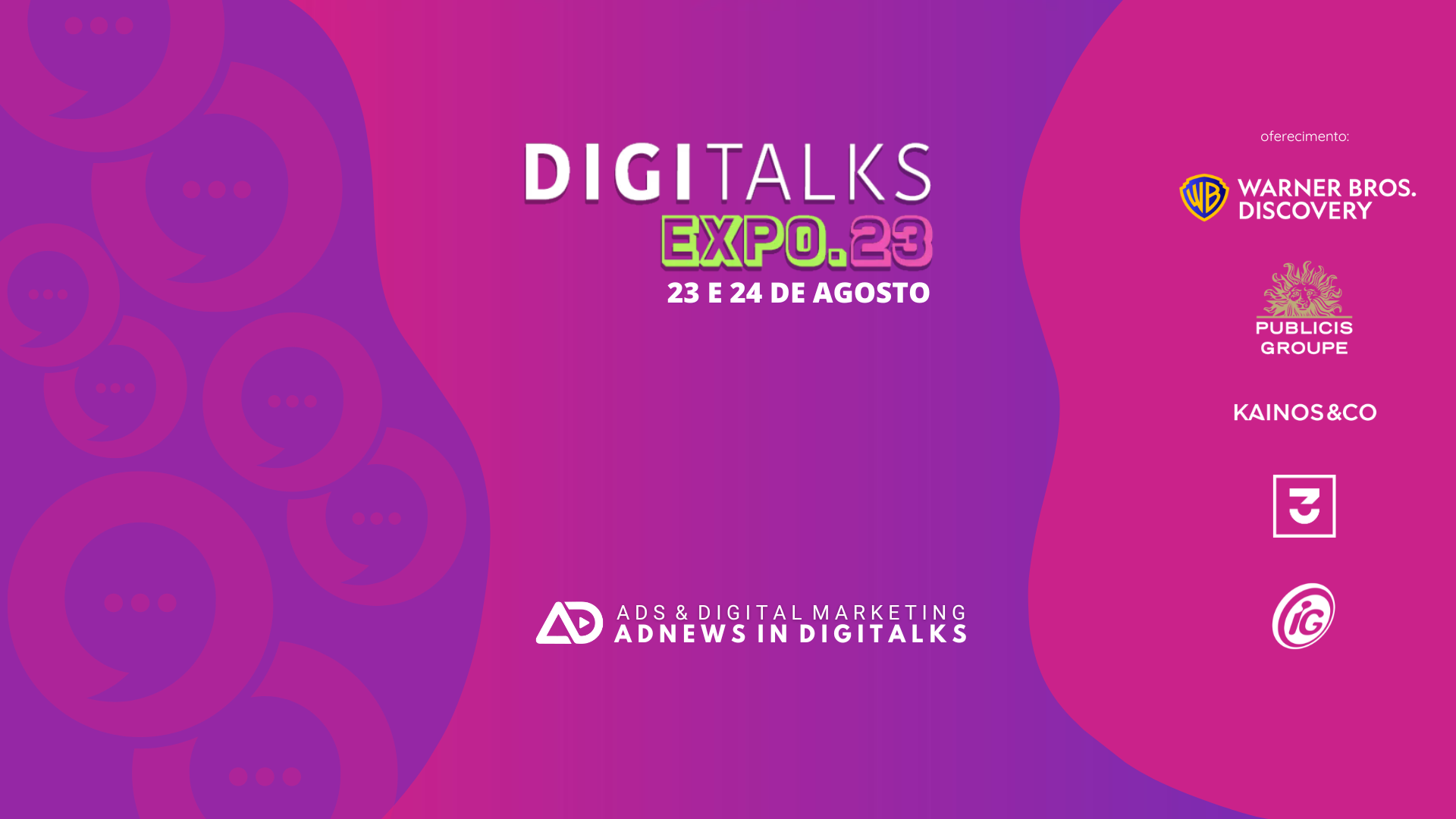 Adnews lidera palco do Digitalks Expo 2023 com temas e cases impactantes