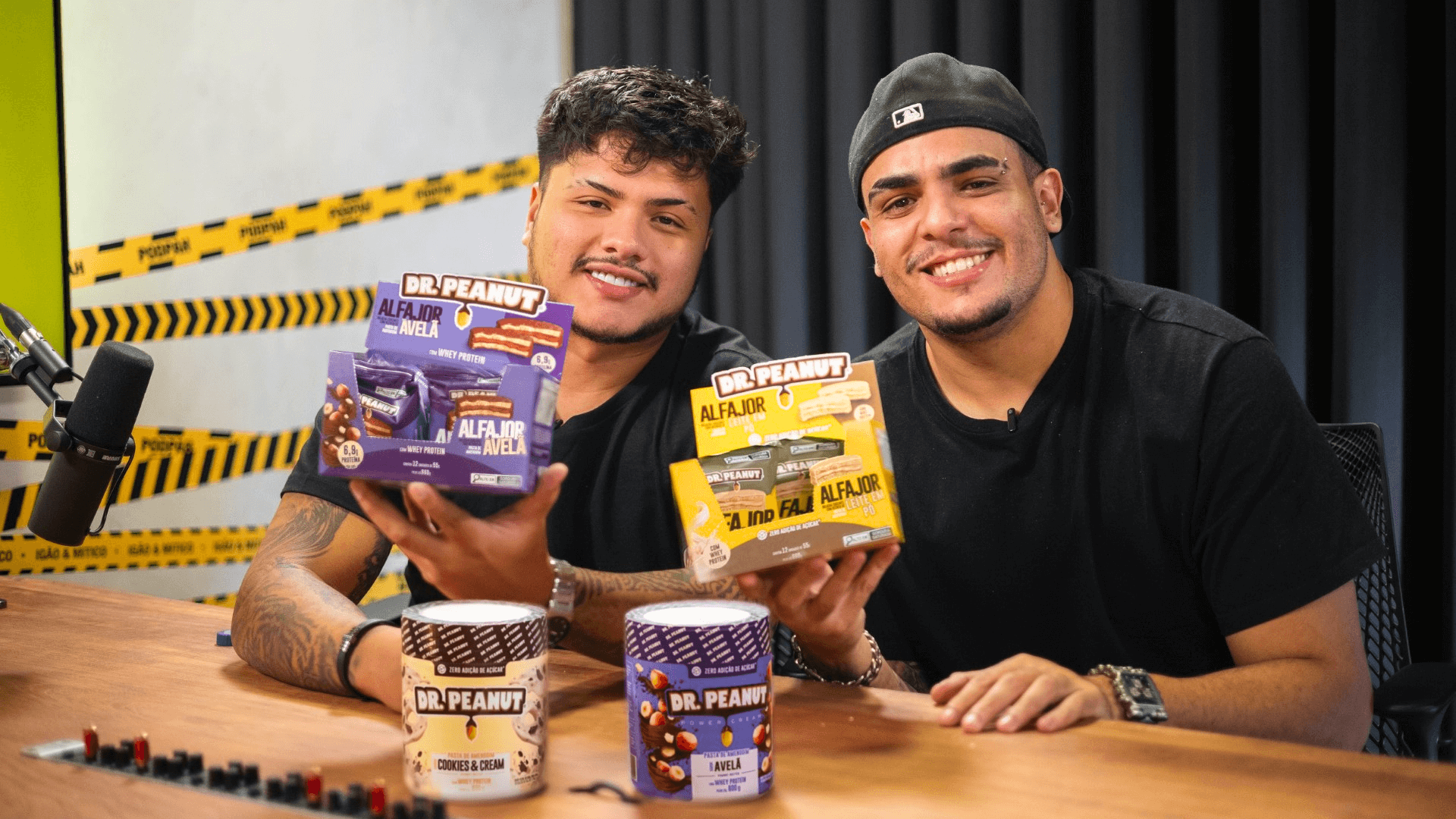 Dr. Peanut e Podpah se unem para ampliar consumo de pastas de amendoim no Brasil