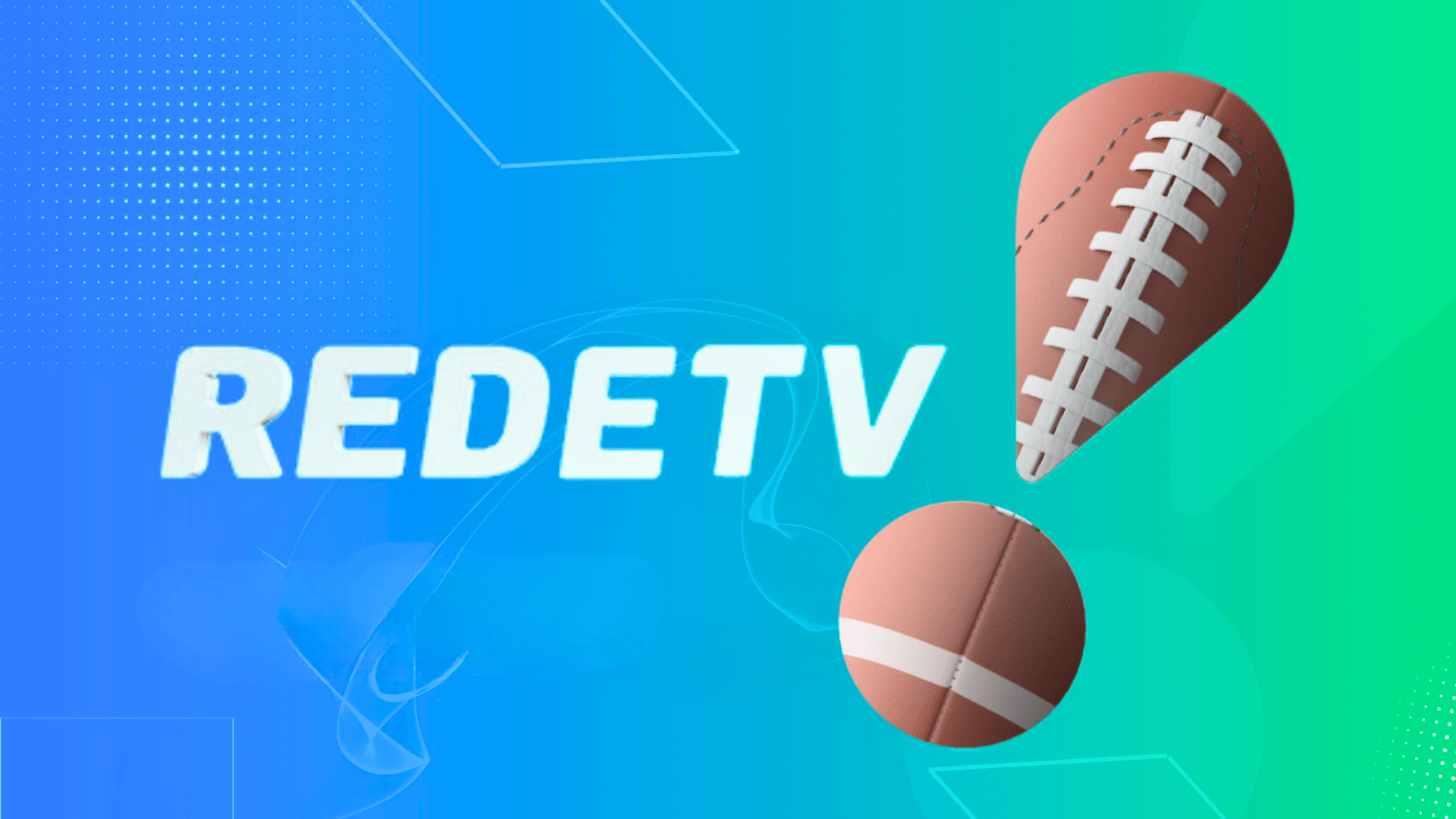 RedeTV! celebra nova temporada da NFL com mudança na marca e transmissões ao vivo