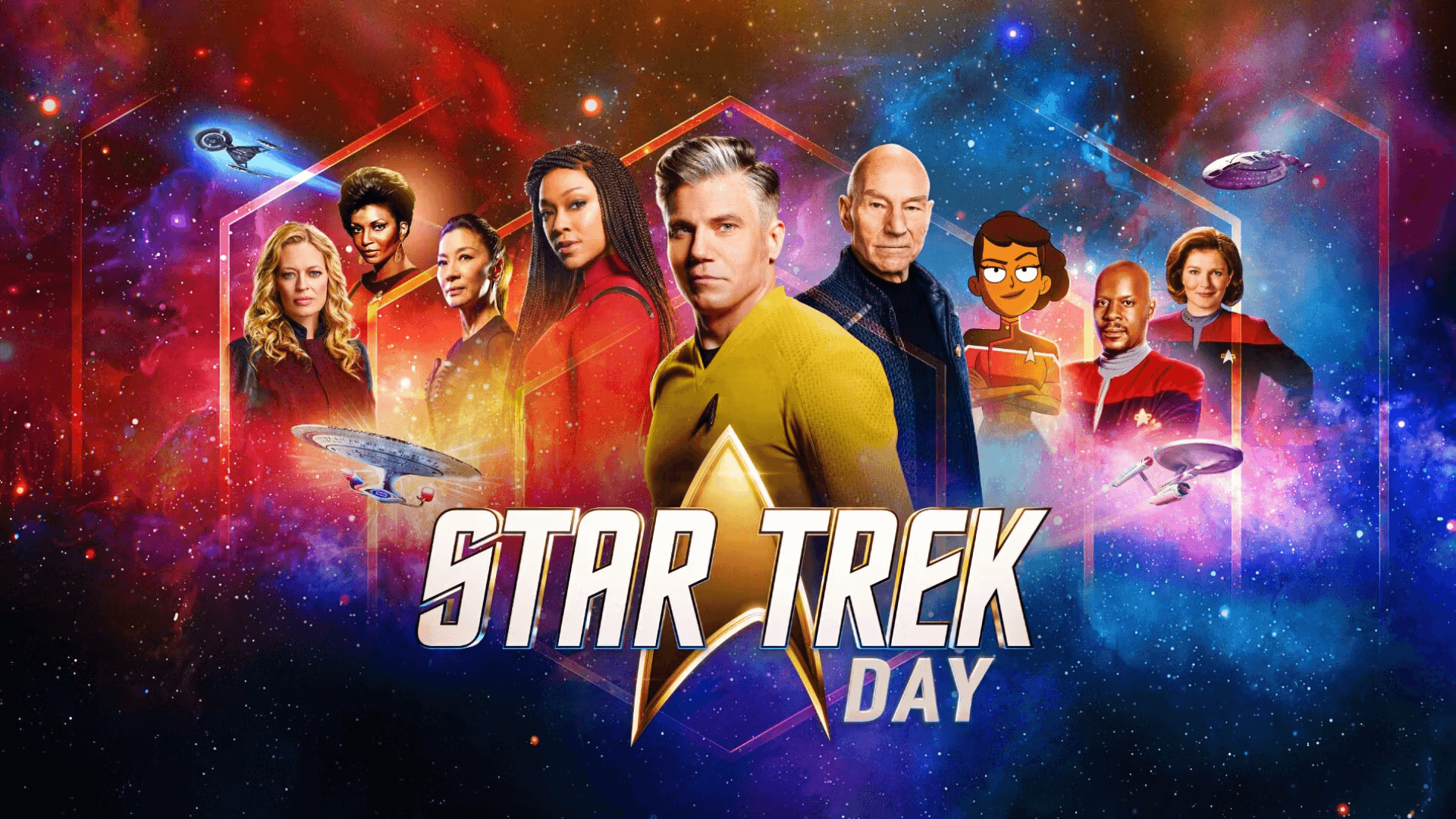 Para comemorar o Star Trek Day!